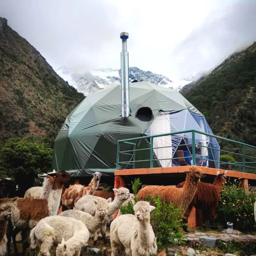 Salkantay trek with Sky Domes – 4 days